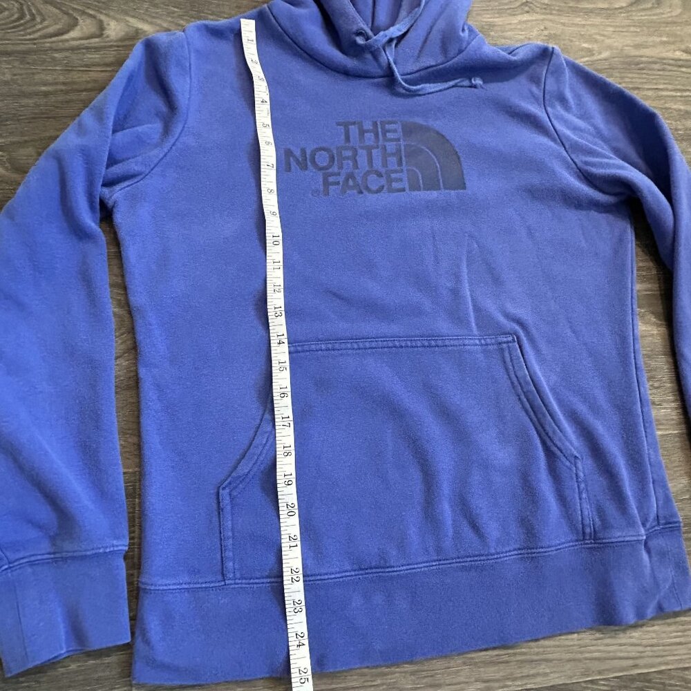 The North Face Medium Pullover Hoodie Sweatshirt Purple Graphic Logo Outdoor - Picture 7 of 10